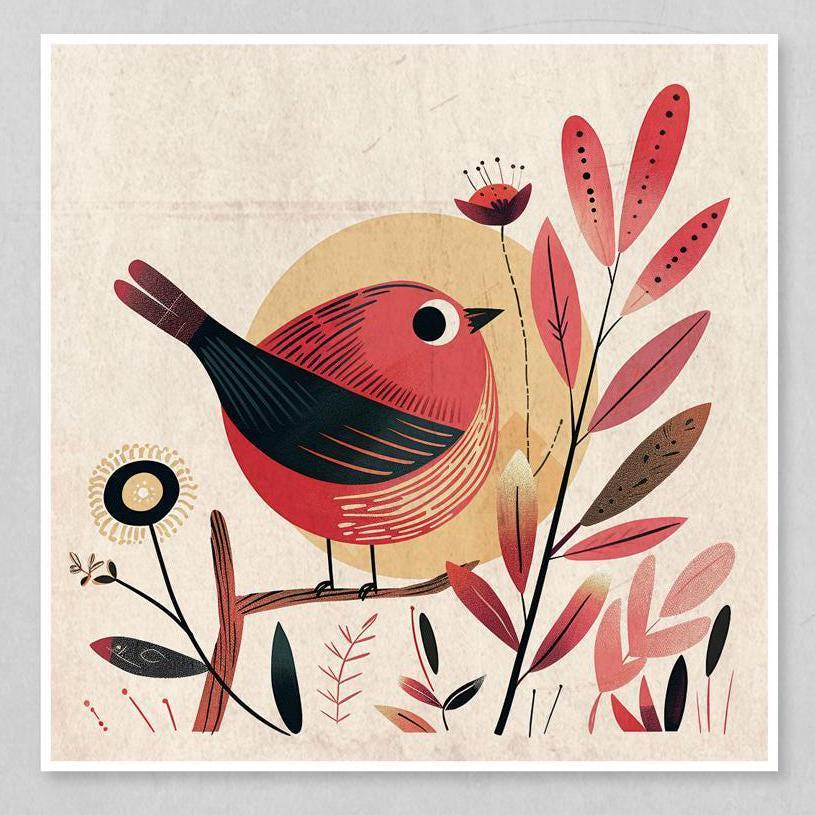 bird art prints, boho wall art, nature-inspired decor, Scandinavian style, bird illustration, minimalist prints, nursery art, eco-friendly decor, modern home decor, whimsical bird prints, floral wall art