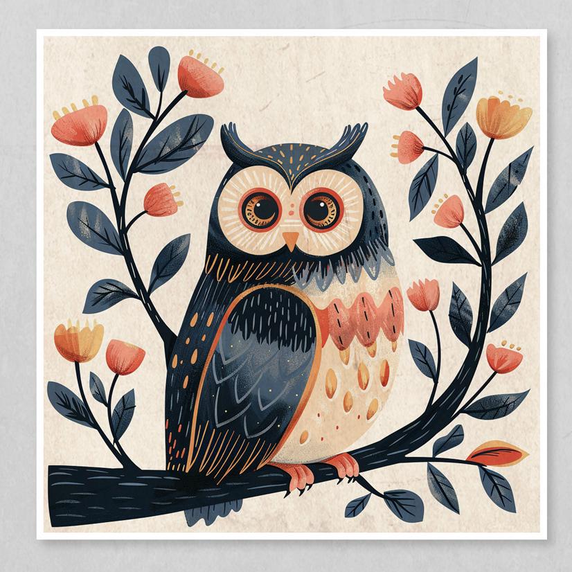 owl art prints, owl decor, whimsical wall art, nature art, nursery wall art, kids room decor, modern boho decor, animal wall prints, owl illustration, woodland animal decor, framed owl art, nature-inspired art, animal prints set