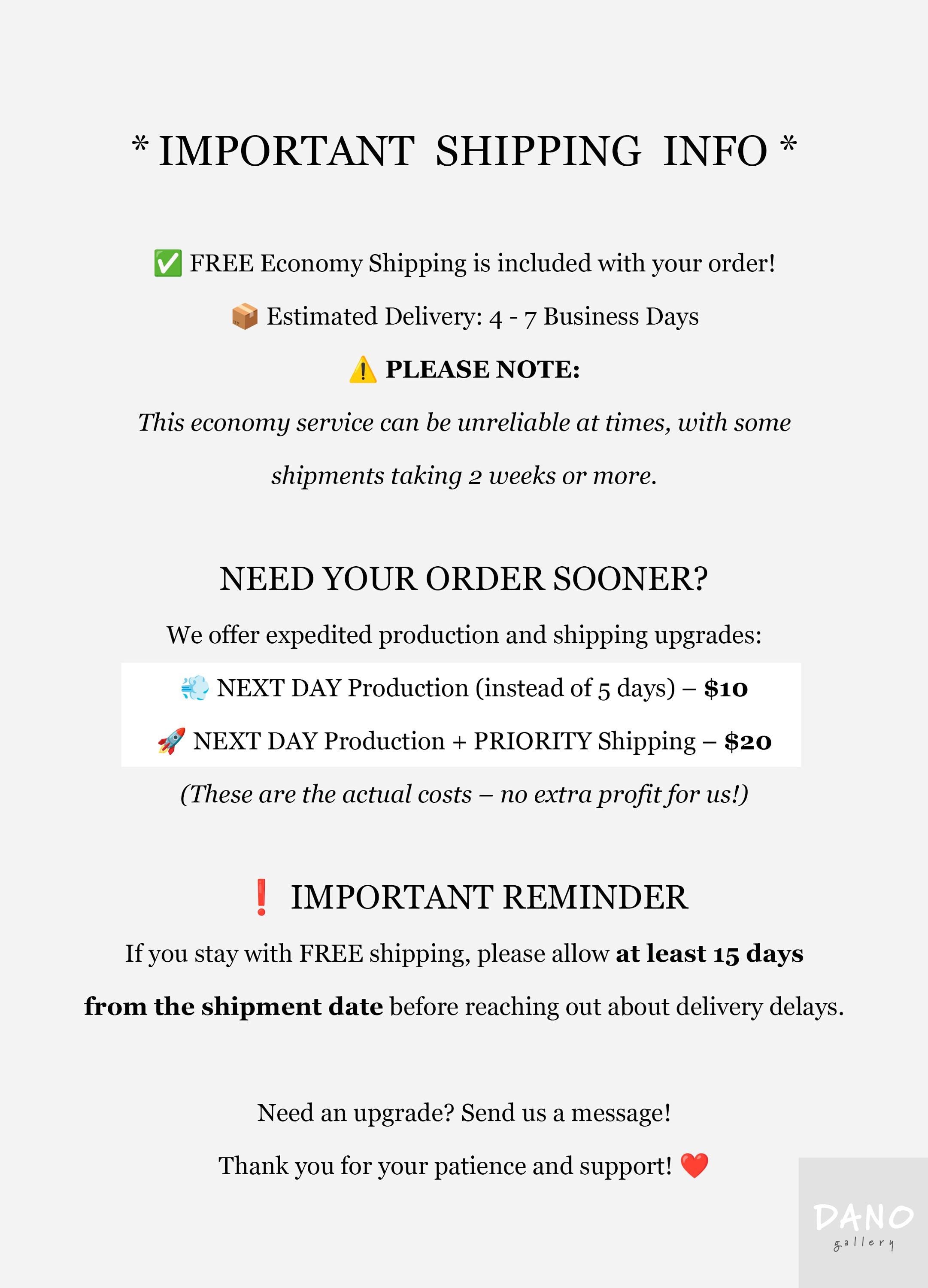 a flyer for a shipping company